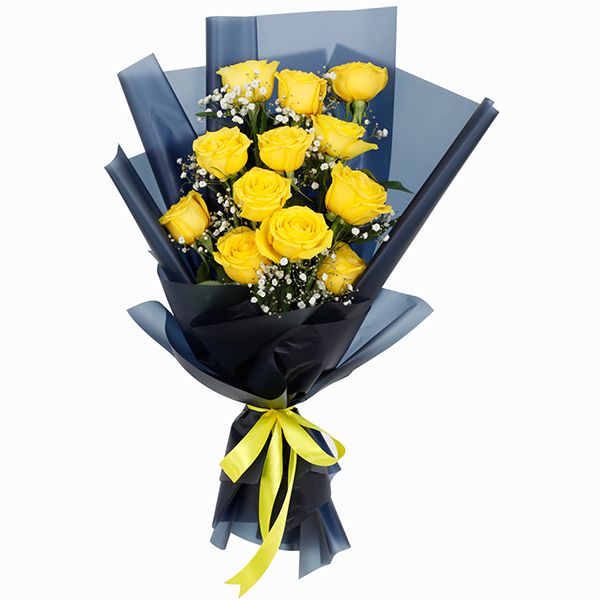 Yellow roses deals delivery