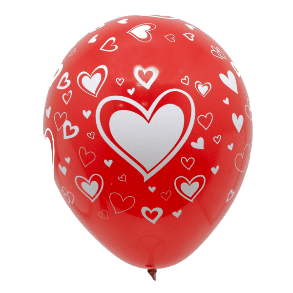 Buy Romantic Red Heart Shape Balloons in Dubai, UAE