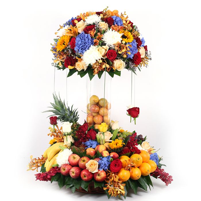 Fruit deals flower arrangements