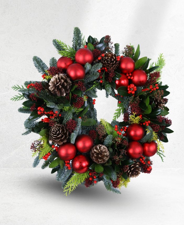 Scarlet Berry Wreath